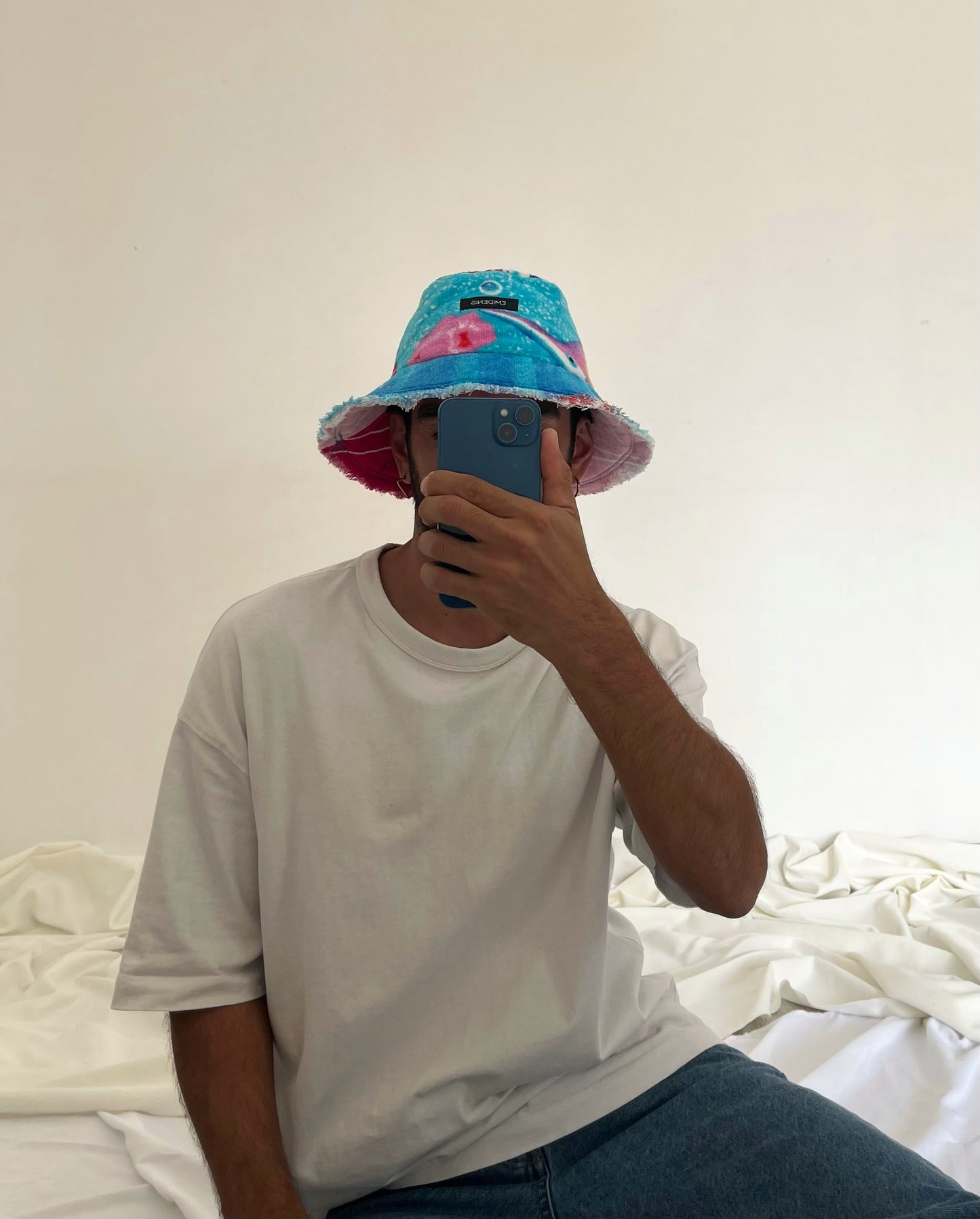 "SEA" Towel Hat